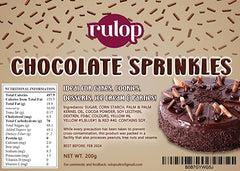 Rulop Chocolate Sprinkles 200g