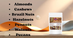 Rulop Luxury Mixed Nut – Premium Raw nut Blend (1kg) | Pecans, Hazelnuts, Walnuts, Cashews, Brazil Nuts, Almonds & Peanuts | Vegan | Quality & Naturaly Mixed Nuts 1kg,