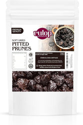 Rulop Soft Dried Prunes - Pitted Prunes 1kg - Natural Dried Prunes - Whole Fruit, Ideal for a Healthy Snack - No Added Sugar