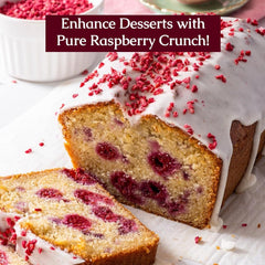 Rulop Freeze Dried Raspberry Pieces | Irresistibly Crispy Topping with In