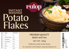 Rulop Instant Mashed Potatoes Creamy Potato Flakes 200g