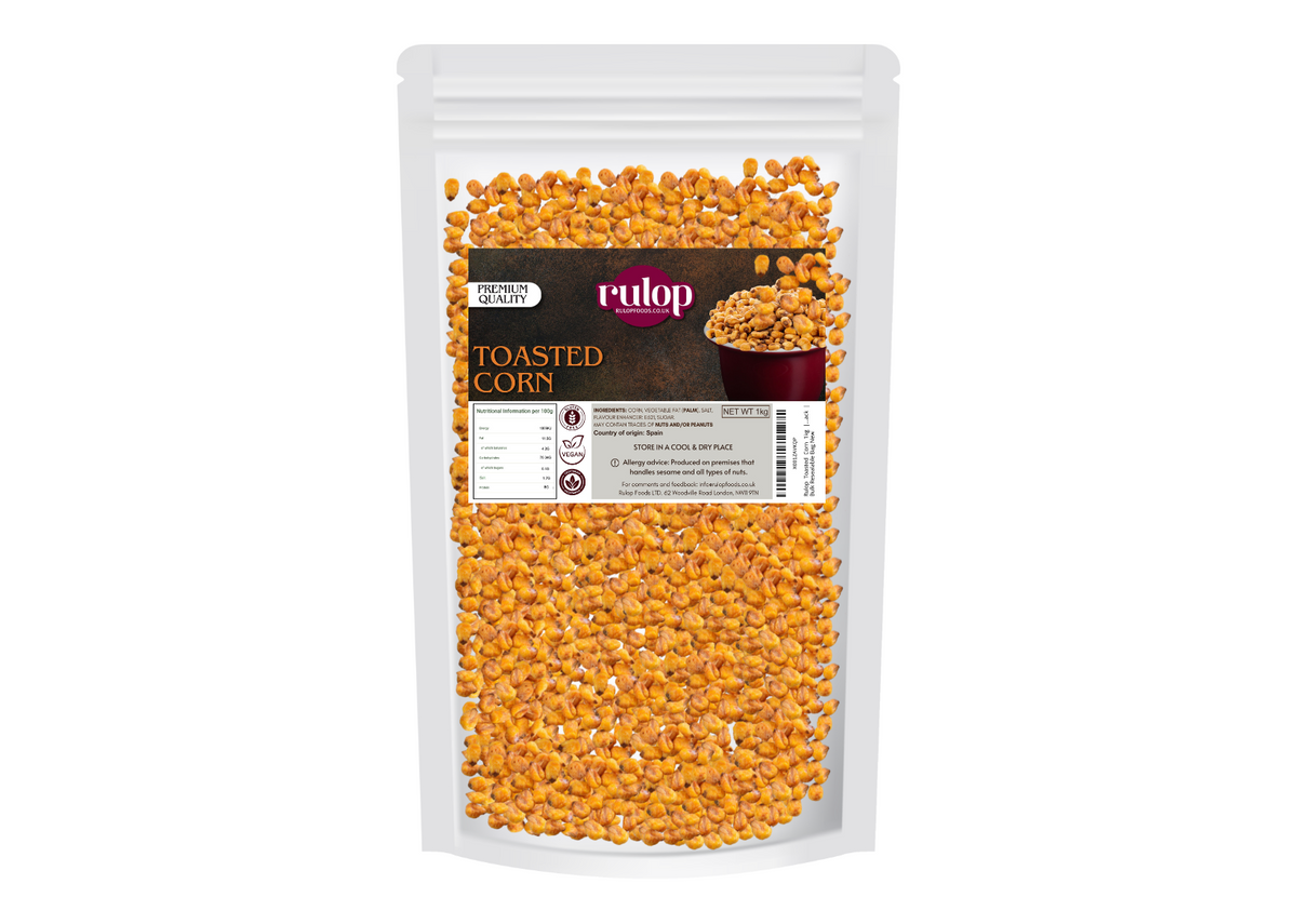 Rulop Toasted Corn 1kg | Salt Flavour | Roasted Salted Corn